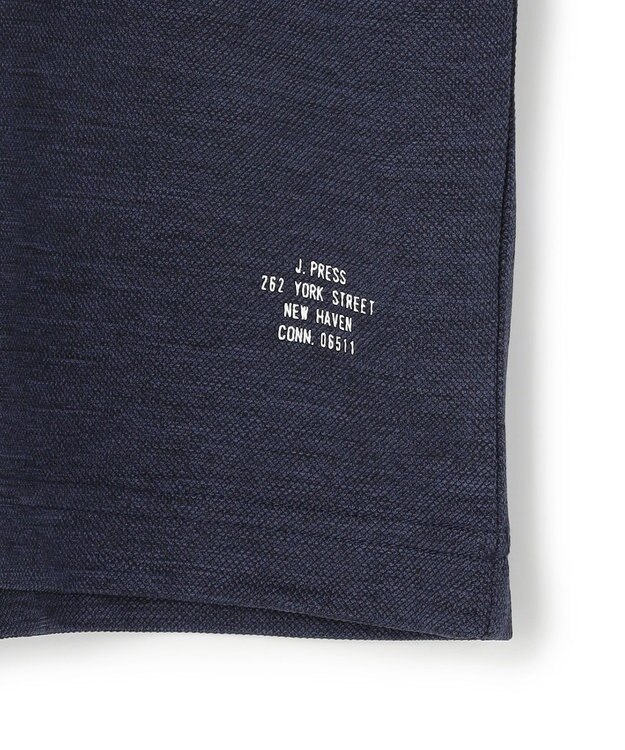 J.PRESS MEN 【WEB・一部店舗限定】Ｖネックフェイクレイヤード ロングスリーブTシャツ ネイビー系