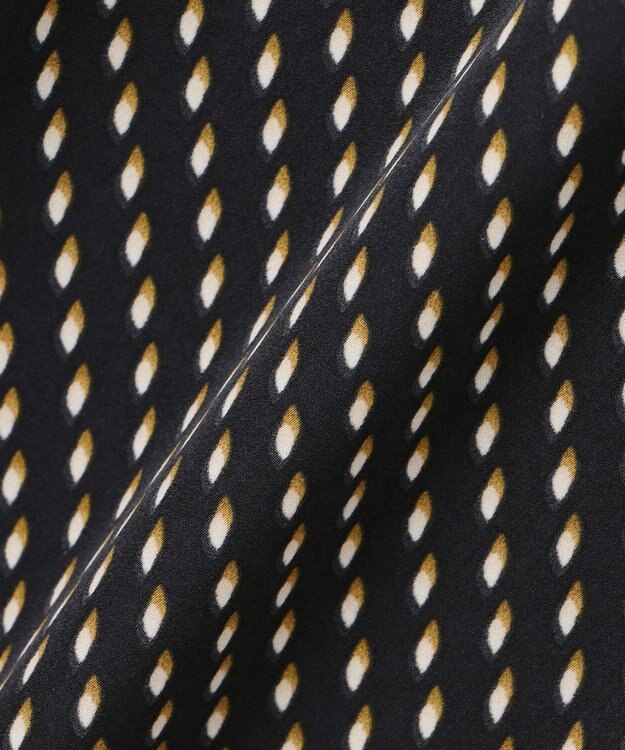 23区 S 【洗える】グラデーションドットプリント ワンピース ネイビー系