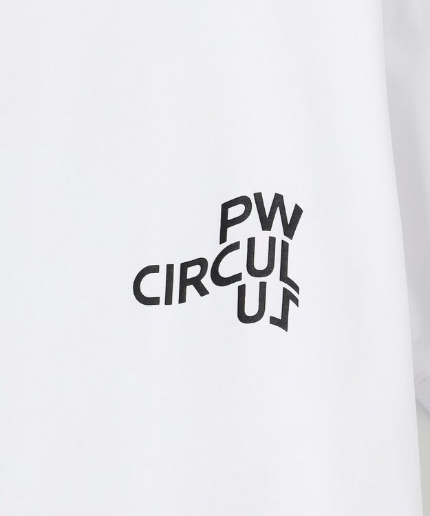PW CIRCULUS 【UVカット / 吸水速乾 / 伸縮性抜群】【MEN】アニマルフォトモック T ホワイト系