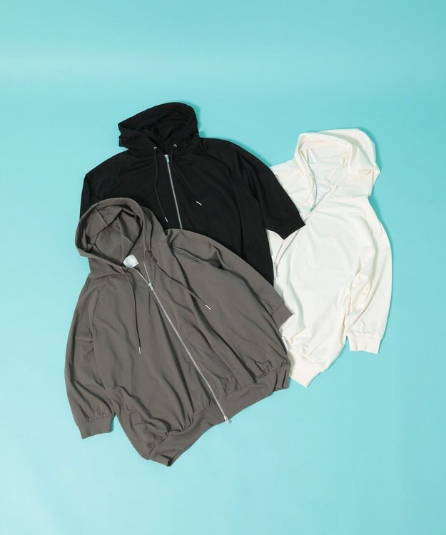 Green Parks ＵＶカットｂｉｇパーカー Dark Beige