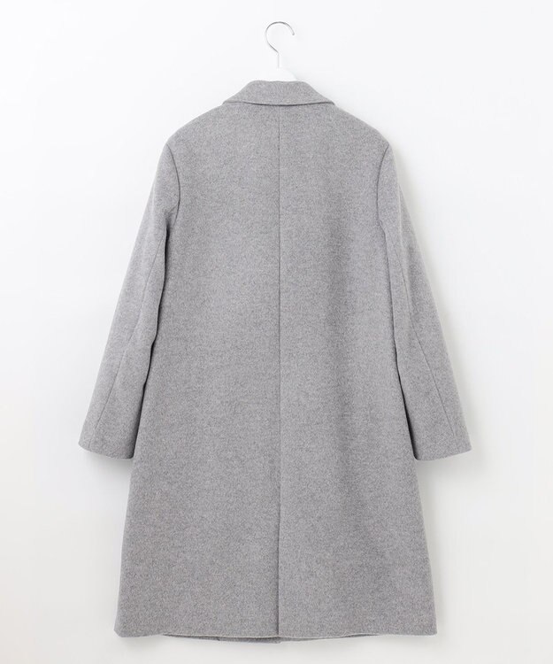 J.PRESS LADIES S アンゴラビーバー チェスターコート ライトグレー系