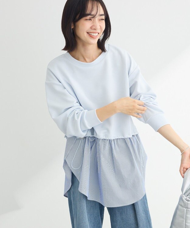 Green Parks ダンボールドッキングチュニック Sax