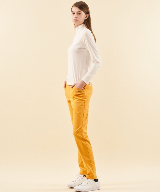 23区GOLF 【WOMEN】【ストレッチ】アポロック ベーシックパンツ イエロー系