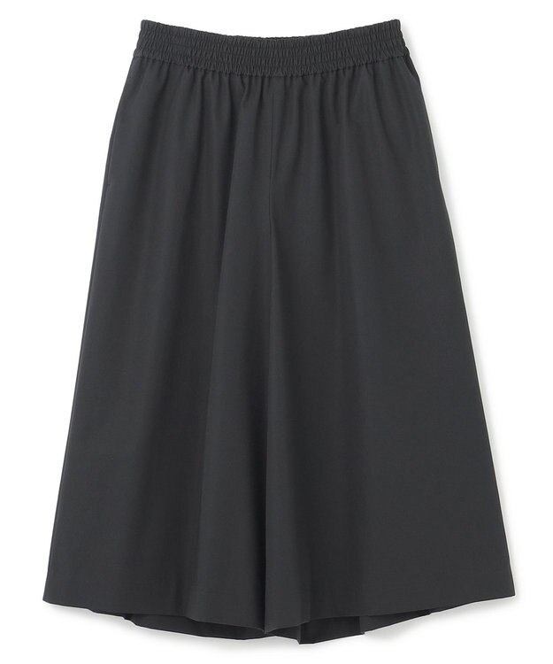 JOSEPH 【洗える】ウェザーコットン　ワイドトラウザーズ Black