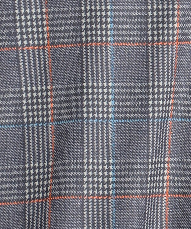 23区GOLF 【MEN】【吸水速乾/UVカット】タータンチェック柄長袖シャツ ネイビー系3