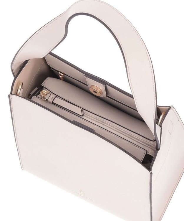 CLATHAS モス 2wayショルダーバッグ（ポシェット付き） ライトグレー