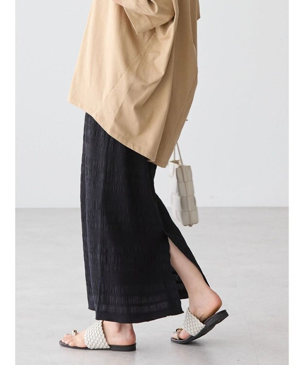 AMERICAN HOLIC シャーリングタイトスカート Black