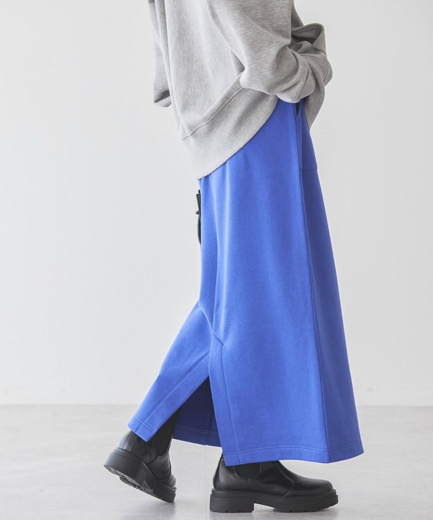 AMERICAN HOLIC 裏起毛スウェットタイトスカート Blue