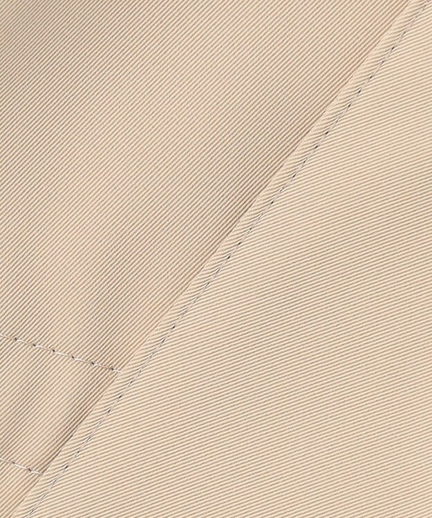 J.PRESS LADIES 【洗える】 ソロテックスドライツイル ノーカラー コート ベージュ系