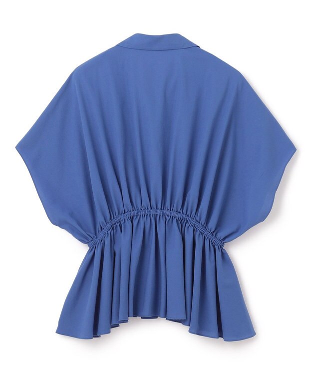 BEIGE， LUCILLE / ペプラムブラウス Blue