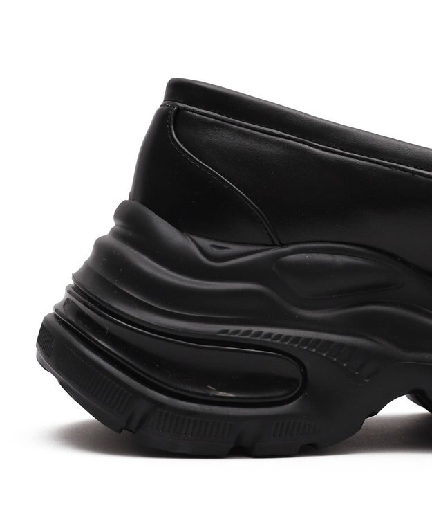 WEGO スニーカーソールローファー ブラック