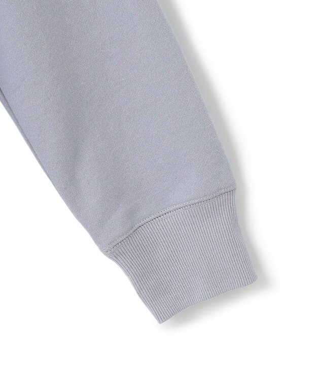 J.PRESS MEN 【WEB・一部店舗限定】バックブル裏毛フルジップパーカー ふじ色系