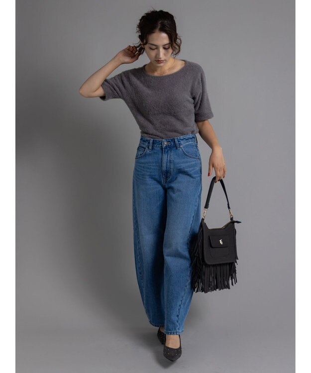 Te chichi 【EDWIN別注】カーブテーパードデニム《2025Autumn catalog item》 ブルー