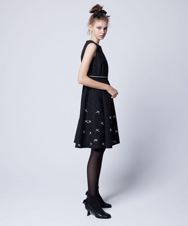 TOCCA 【洗える！】RIBBONS ドレス ブラック系