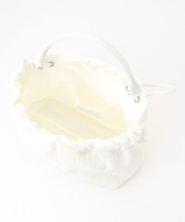 BEIGE， 【一部店舗限定】MARY AL TERNA / WRING ワンハンドルミニバック White