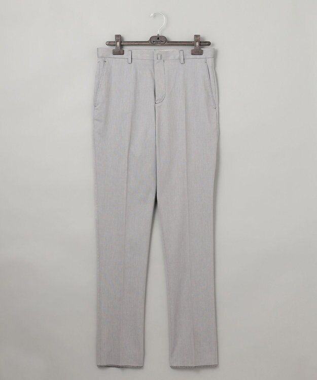 GOTAIRIKU ウエストアジャスター/折り目加工/吸汗速乾/洗える【ビジネス対応】クールマックスパンツ（24年モデル） ライトグレー系