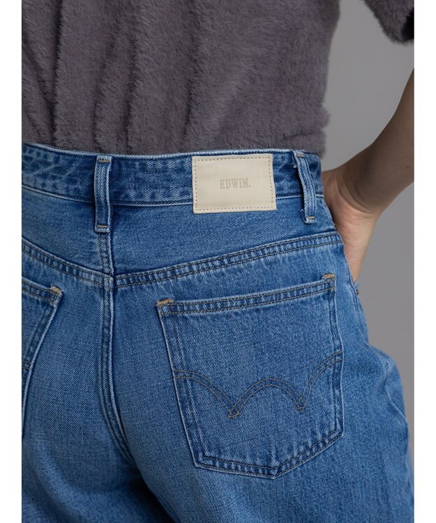 Te chichi 【EDWIN別注】カーブテーパードデニム《2025Autumn catalog item》 ブルー