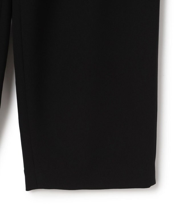 BEIGE， RUE / ドライタッチイージーセミワイドパンツ Black