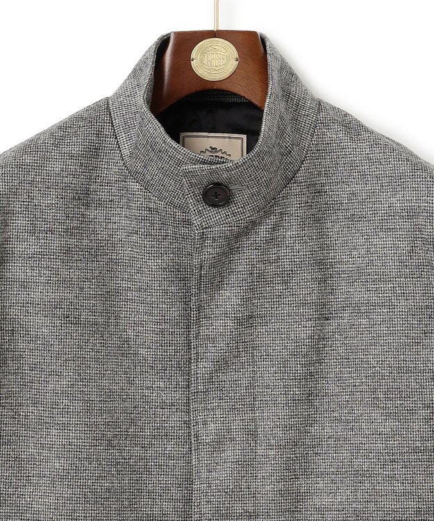 J.PRESS MEN ウールバランサーショートカーコート グレー系3
