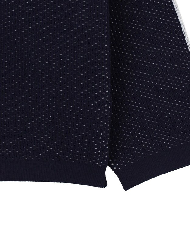 WEGO 【ユニセックス着用ITEM】ゲームロゴメッシュジャガードプルオーバー ネイビー