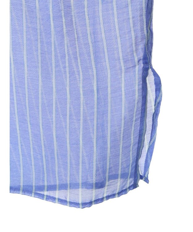 AMERICAN HOLIC シアーＣＯＯＬポケット付きルーズシャツ Stripe