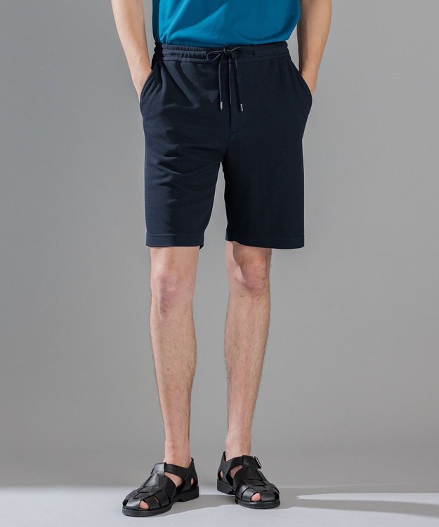 JOSEPH HOMME ソフトタックジャージー / BERMUDA ネイビー系