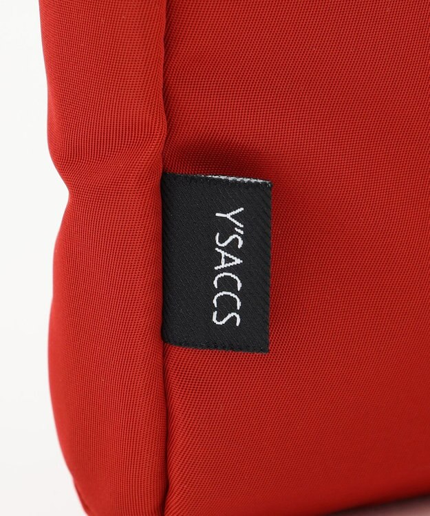 Y'SACCS テープデザイン　トラベルポシェット オレンジ