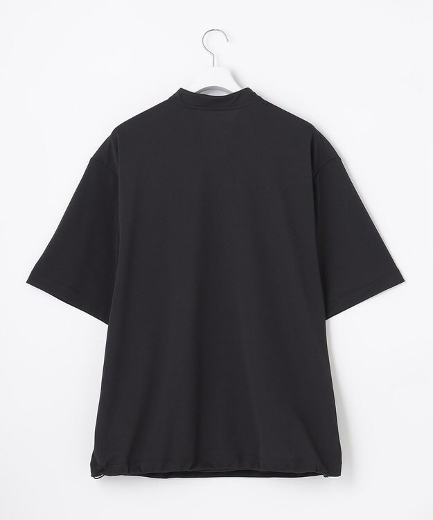 UNFILO 【ミズノ×UNFILOコラボ】ヘンリーネック シャツ ブラック