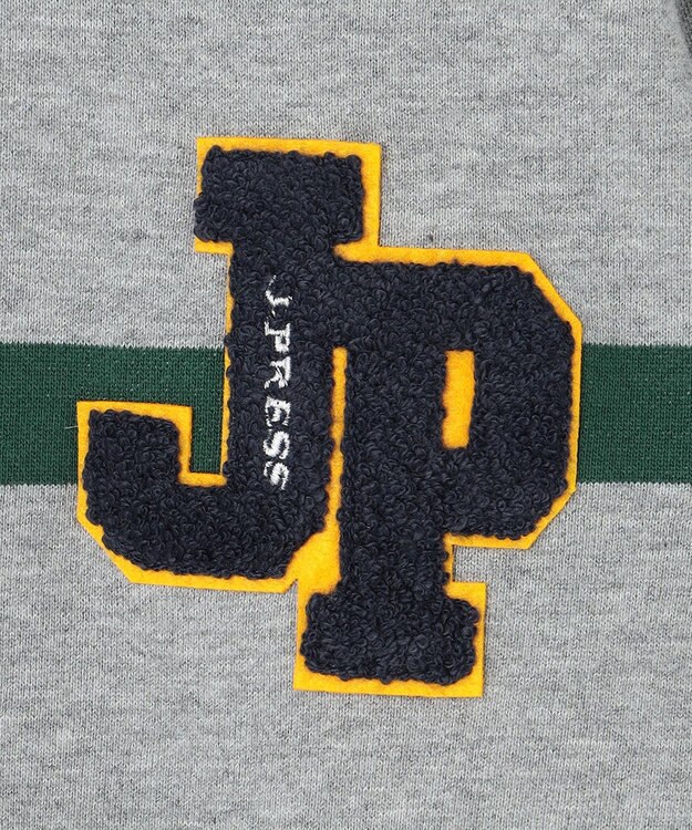 J.PRESS KIDS 【110-130cm】ボーダートレーナー グレー系1