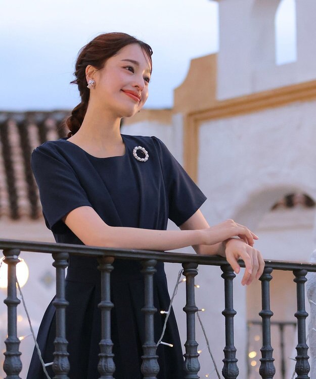 Tiaclasse サークルブローチ シルバー