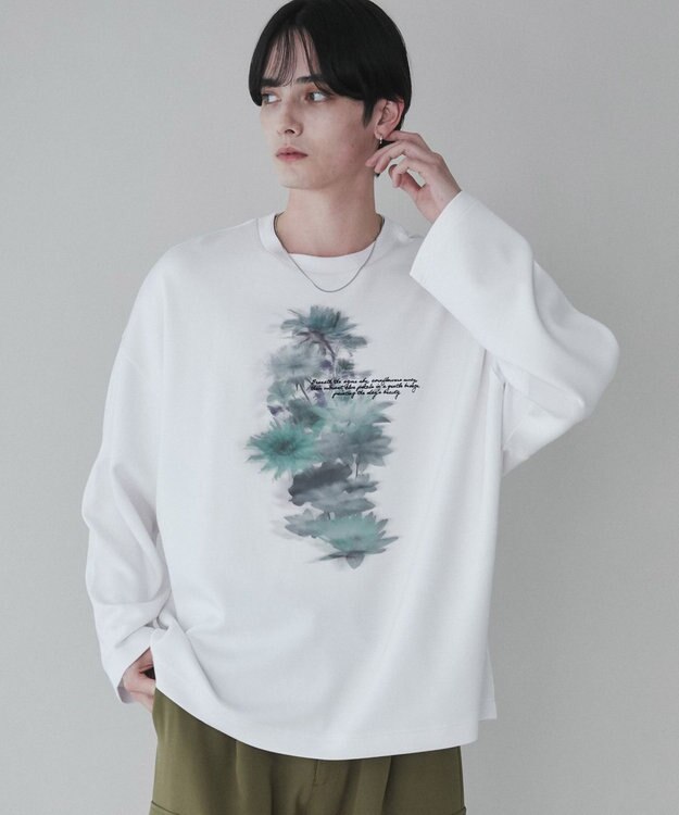 WEGO トロミフラワーモチーフLS 柄2