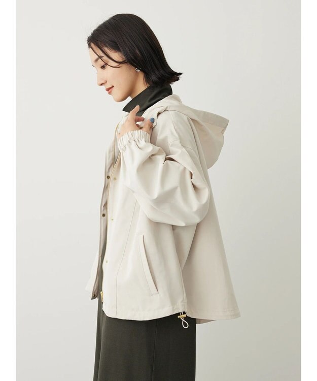 Green Parks ・ＥＬＥＮＣＡＲＥ　ＤＵＥ　ワイドマウンテンパーカー Ivory