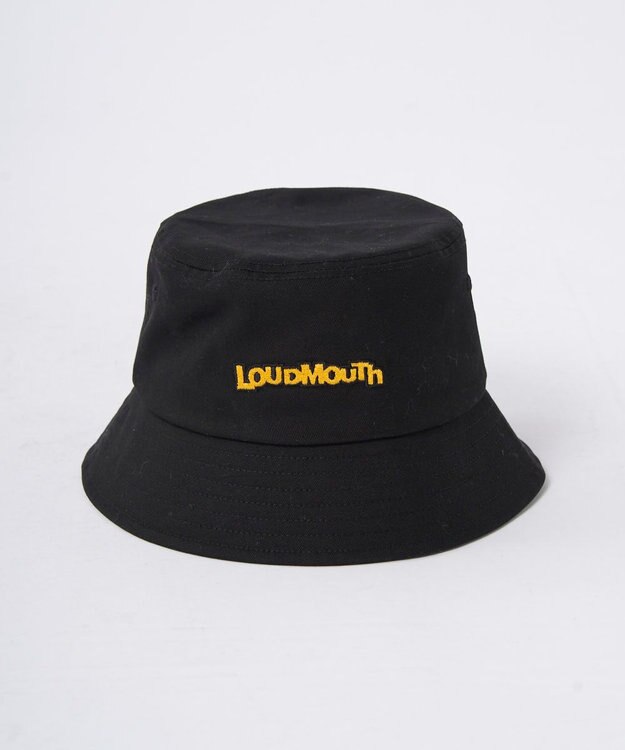 FILA GOLF／marie claire 【LOUDMOUTH】ベーシックバケットハット Black