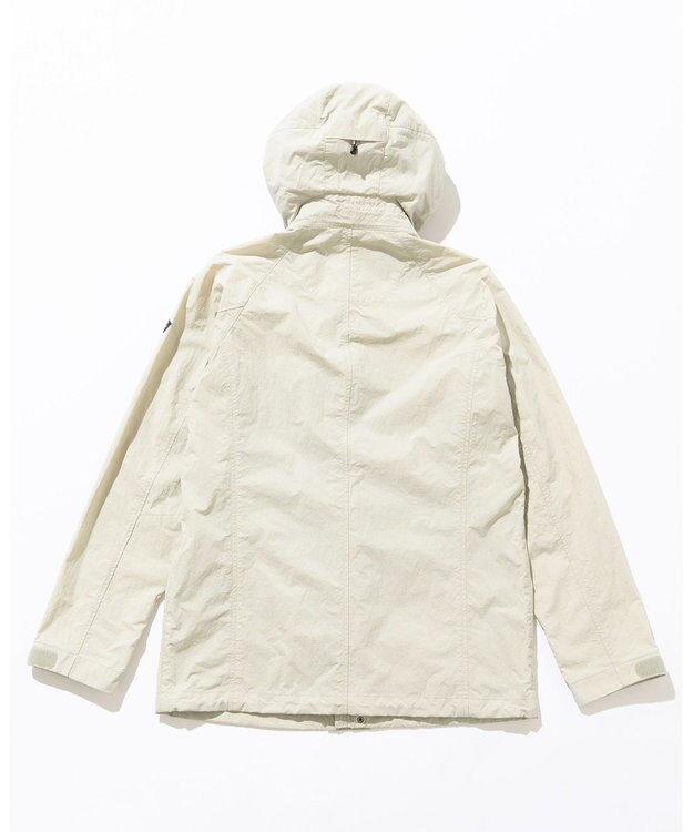 JOSEPH ABBOUD MOUNTAIN 【CREA掲載・ECO撥水/軽量/抗菌性/ライナードッキング対応】タスランワッシャー マウンテン パーカー ライトグレー系