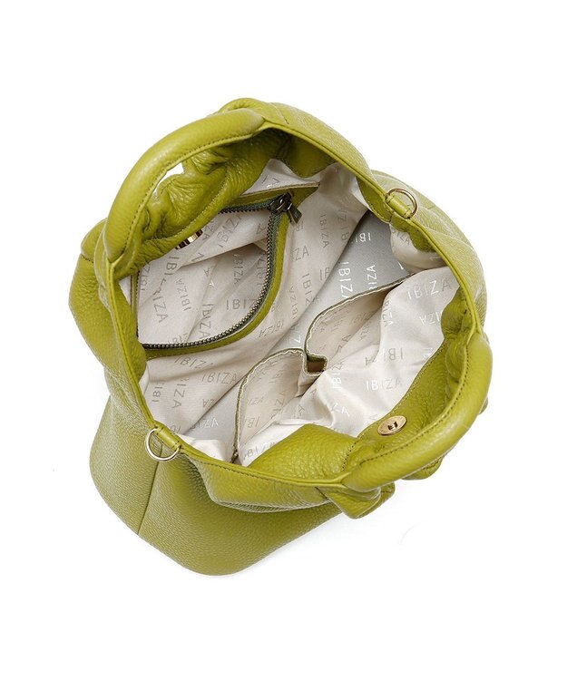 IBIZA ブランドゥーラ　2WAYバッグ モカ