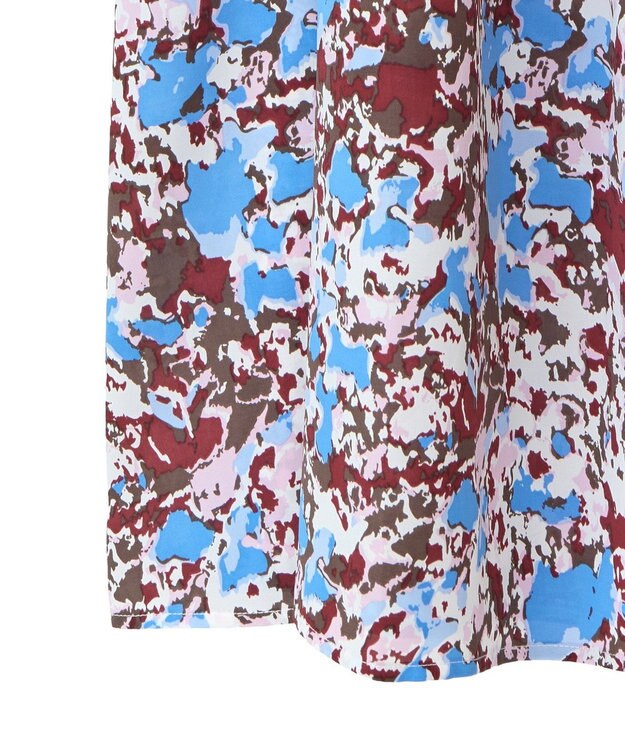 Green Parks ■ＥＳＣＡＲ　モザイクｐｔレースアップワンピース Off White