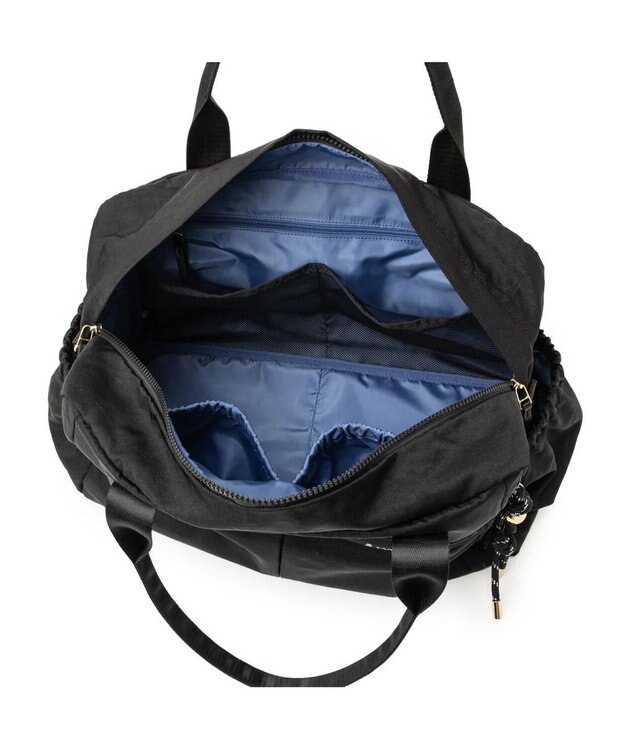 LANVIN en Bleu トゥリズム 2wayボストンバッグ ブラック