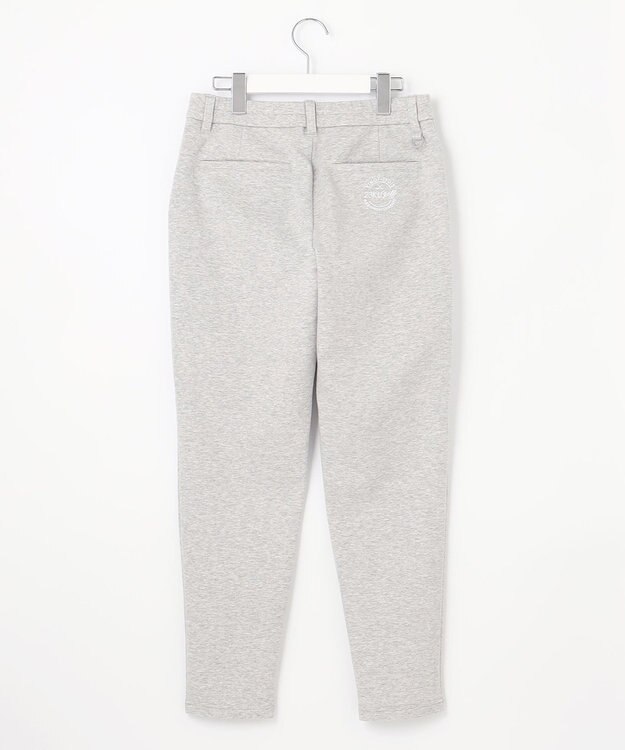 23区GOLF 【WOMEN】【ストレッチ】スウェット テーパードパンツ ライトグレー系