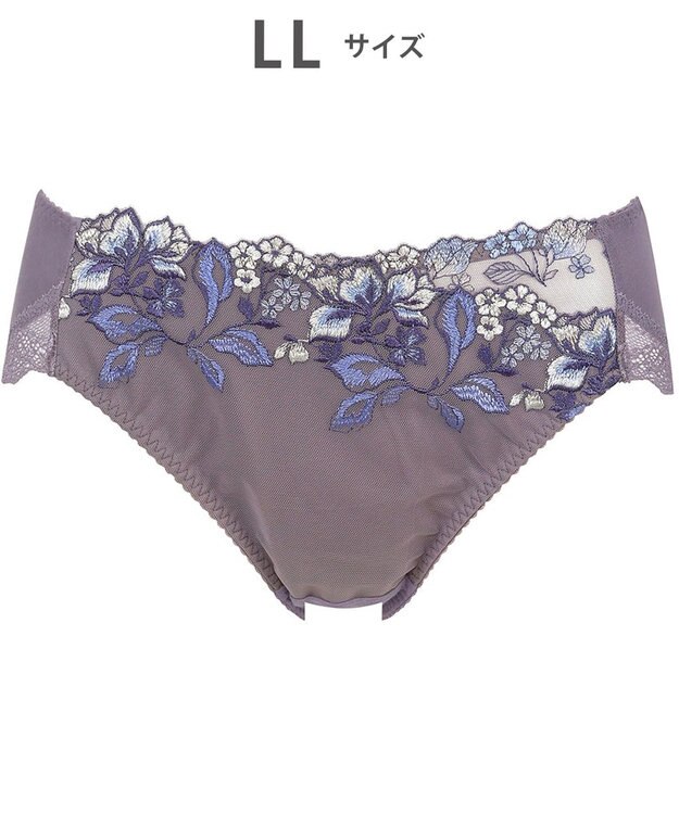 Wing Wing Lesiage 【5000シリーズ】 ペアショーツ はきこみ丈ふつう PF5000 ウイング／ワコール グレー