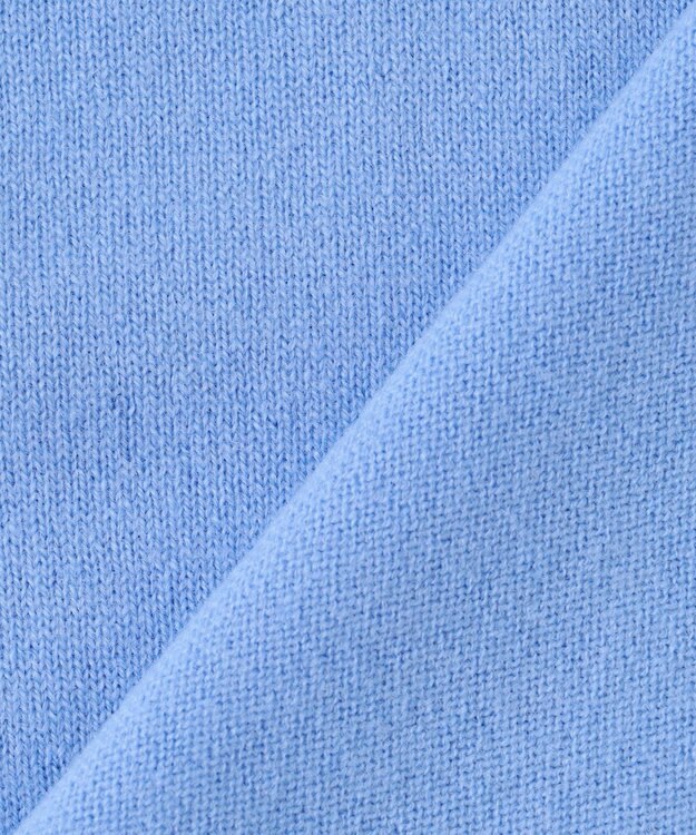 BEIGE， RIGNY / タートルネックニット Sax×Taupe Line