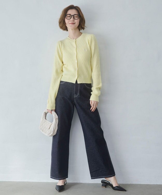 WEGO 【XS～Lサイズ展開/美脚】ストレートデニムパンツ デニムインディゴ