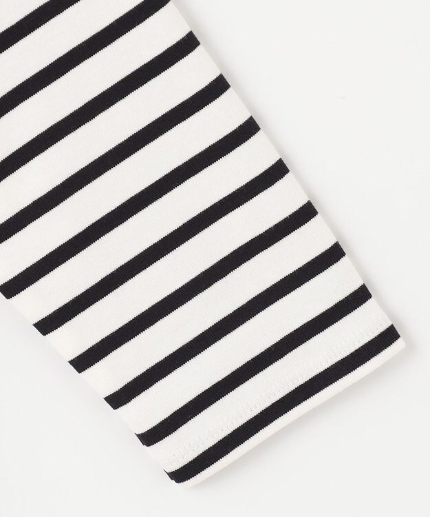 ANY L 【接触冷感/UVケア】バックパール Tシャツ ボーダー