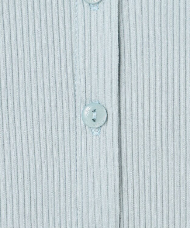 組曲 KIDS 【100㎝】フリルリブ2WAY トップス サックスブルー系