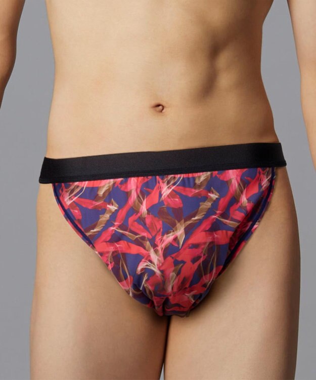 WACOAL MEN WACOAL MEN ブリーフ ふんどしスタイル 【ふんどしNEXT】 締めつけにくい 通気性がよい 前閉じ 下着 メンズ WF4039 /ワコールメン レッド×コン