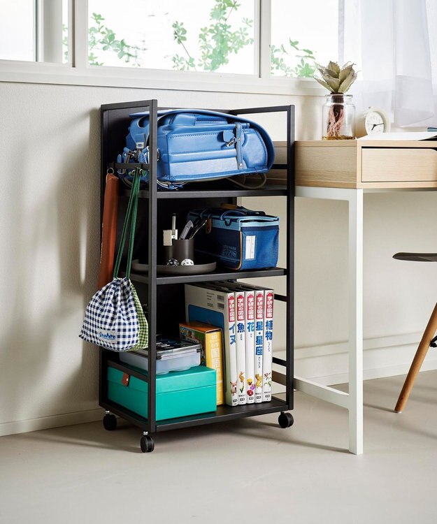 tower 目隠しワゴン タワー L ブラック ブラック