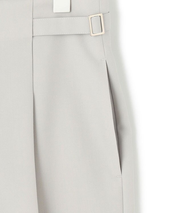 ICB 【洗える】ドライギャバ ワイドグルカパンツ トープ系