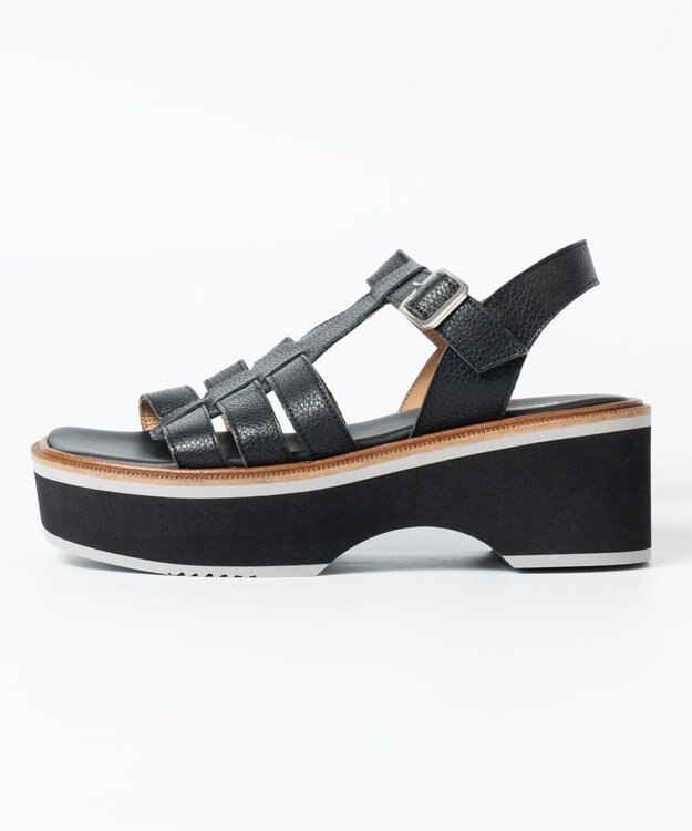 BONTRE 【BONTRE/ボントレ】厚底グルカサンダル ブラック