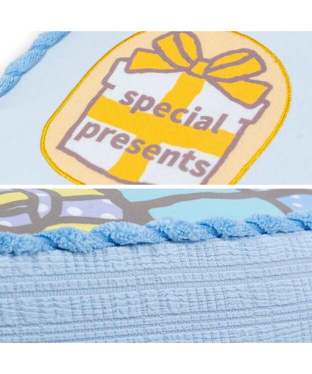 PET PARADISE スヌーピー  プレゼント クッション 接触冷感 ライトブルー