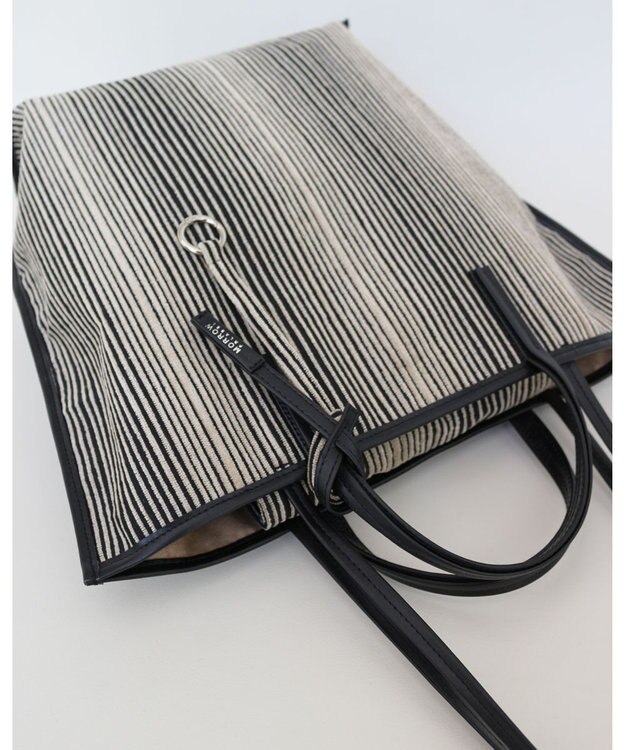 MORROW by thank 【A4サイズ収納可/軽量】VIVIAN MIDDLE ミックスストライプ