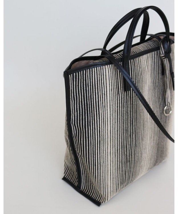 MORROW by thank 【A4サイズ収納可/軽量】VIVIAN MIDDLE ミックスストライプ